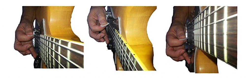 Colocacion Mano Derecha sobre Guitarra Escuela LaClave